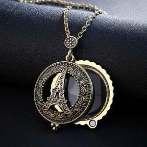 노안용 목걸이 앤틱 겸용 에펠탑 노인 레트로 돋보기