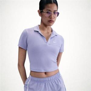 나이키 스포츠웨어 에센셜 여성 반팔 폴로 탑 DV7885-533 1532467