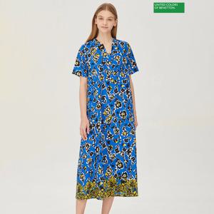 베네통 보더 원피스 BAOP96431