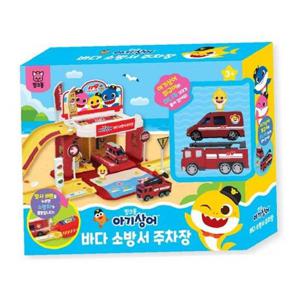 JMds 나이스토이 소방차 핑크퐁 바다 소방서주차장 (140395)