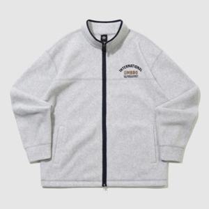 엄브로자켓 VQA UQ421CFTN1-WMG 플러스플리스 스탠넥 집업 자켓 WHITE MELANGE