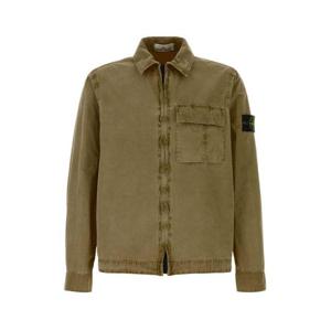 스톤 아일랜드 긴팔 셔츠 L1S151200008S00WN V015G Green