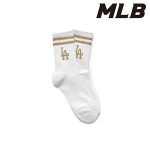 MLB (3ASOMS35N-07BGS) 빅로고 스트라이프 장목양말