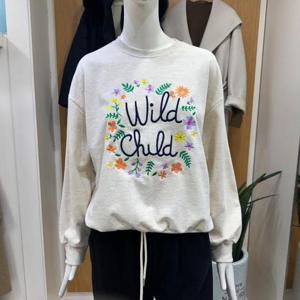 클리지 DP01 와일드 라운드 맨투맨 티 CQ2WTS09