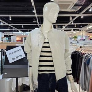 밀스튜디오 DP02 밑단스트링 소매볼륨점퍼 LS3JPS102