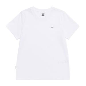 내셔널지오그래픽 N265WTS910 여성 네오디 스몰로고 반팔 티셔츠 WHITE