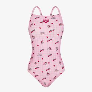 [아레나] 셔레이드쇼 원피스 더블 크로스 스트랩백 A6SL1LO14PNK-IDG