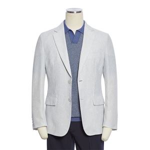 [레노마캐주얼][콤비자켓]남성자켓 26 SS 시즌 솔리드 스판 자켓(실버) RQBMBJ53B