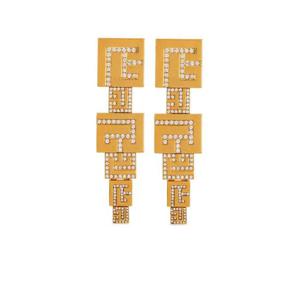 발망 PB 로고 펜던트 이어링 GN1XI588MBAS