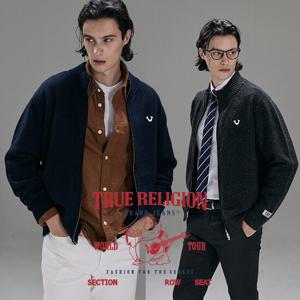 25FW 남성 트루릴리전 울블렌디드 니트 집업자켓 1종 TR5DNJ101