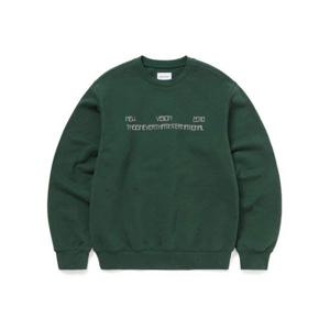 디스이즈네버댓 THISISNEVERTHAT NEW VISION 2010 Crewneck Dark Green TN253TSWCW04DKG 350953