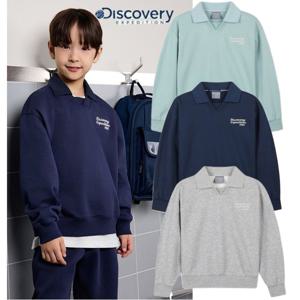 디스커버리키즈 DKTR40061 키즈 카라 맨투맨