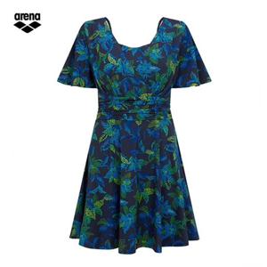 아레나 플로라 A6BL1PE01 NVY (주머니백 증정) 여성비치 원피스 수영복