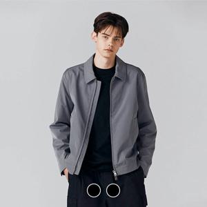 [지오다노]남자 자켓 웰트 포켓 셔츠형 집업 폴리 재킷 074513