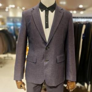 [세르지오]SJKURMF1221A_남성 봄가을  투톤 조직물 콤비자켓