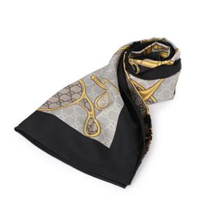 [구찌] GG 홀스빗 실크 스카프 764655-3G001-1079