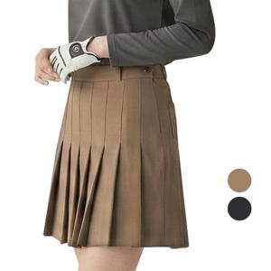 페라어스 여성 국산 뒷밴딩 플리츠 주름 6부 스커트ASW5BU4300