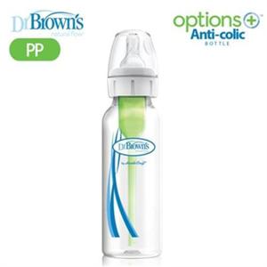 [닥터브라운]닥터브라운 내로우넥 옵션스플러스 PP젖병 250ml(1P)