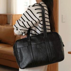 [아트박스 POOM]아트박스/뷰랩 가죽 보스턴 텀블러백 노트북 가방 3color