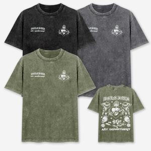 남녀공용 타락천사 피그먼트 프린팅 반팔티 1002368