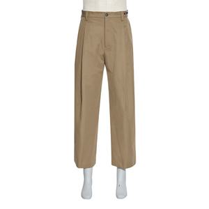 [레노마캐주얼]26 SS시즌 남성바지 봄여름 바지 폴리100 오버핏 슬랙스 바지(베이지) RQBMBP57B