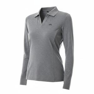 J.LINDEBERG 26SS FALAH LONG SLEEVE POLO (GWJT15050-U242) (여성 팔라 롱 슬리브 폴로 셔츠)