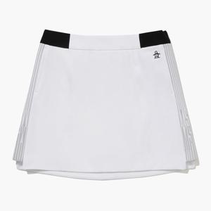 [먼싱웨어] 여성 사이드 포인트 스커트 화이트 MR122LSK32