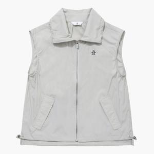 [먼싱웨어] 여성 경량 베스트 라이트그레이 MR122LWV32