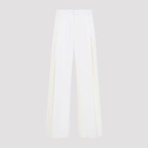 카사블랑카 스트레이트 팬츠 MSS26TR41701 WHITE