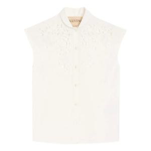 발렌티노 PAP 셔츠 8B3AA0C5 9VN0BO White