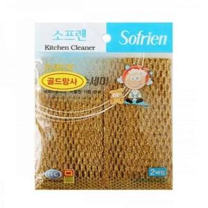 그물수세미 주방수세미 망사 수세미 2P
