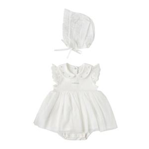 [밍크뮤]SC선물포장+보넷(아이보리)세미스페셜SET바디수트(3631260403)신생아 외출우주복 A