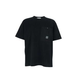 스톤 아일랜드 반팔 티셔츠 L1S15214S115V29 BLACK