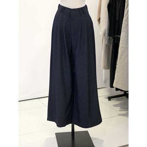 [메종블랑쉬]핀턱 포인트 와이드 데님 팬츠 JNM261JSL201JN