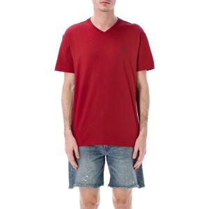 랄프로렌 클래식 자수 포니 브이넥 티셔츠 710671452 522