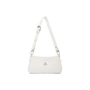 비비안웨스트우드 숄더백 화이트 타샤 폰 파우치 261314F048123