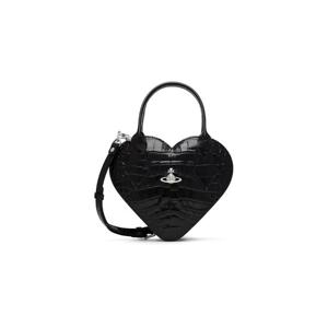 비비안웨스트우드 토트백 블랙 조세핀 하트 크로스 핸드백 261314F048107