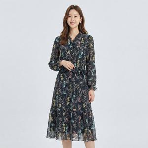 [조이너스]플라워 시스루 원피스-JS23OB3002327B