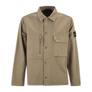 스톤아일랜드 멀티포켓 코튼 오버셔츠 L1S141200001 V009A