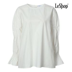 르샵  퍼프 스모크 밴딩 블라우스 (BQ2BL031A)