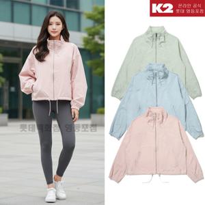 K2 [택가  219,000원] 여성 캐주얼 오버핏 숏 바람막이 자켓/점퍼 KWP24170YD