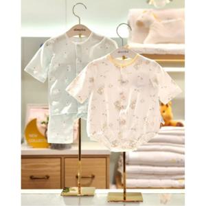 압소바 HK(아기선물)아리7부내의 비행기7부슈트 세트(26년SS여름신상) (A1B10385E)