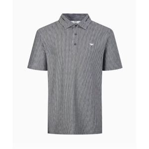 닥스골프 남성 블랙 반팔 카라티셔츠DGTS6B314BK