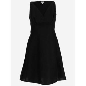 21FW Loewe 여성 S540Y09XA11100 블랙 LINEN 드레스 S540Y09XA11100 TP572053175