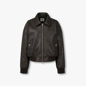 [톰보이] 신세틱 레더 블루종 점퍼 9176161971