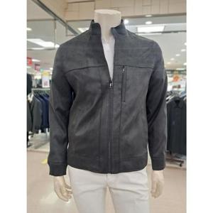 바쏘옴므 세이브존05 차콜비건레더기본카라블루종점퍼 WSA1UA26ACH