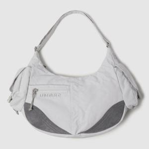 엄브로크로스백 TQT UQ123CBG32-WGR 벨로시티 숄더백 WHITE GREY