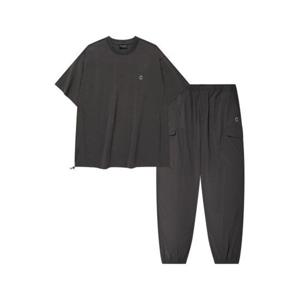 커버낫 [SET] 테크 나일론 베이직 티셔츠 Charcoal팬츠.ver 393666