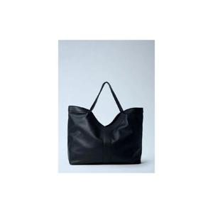 26 SS 생로랑 남성 대형 Y자형 가죽 토트백 sla0162054blk