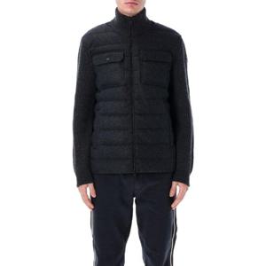 25FW Moncler Moncler padded 울 집 업 가디건 9B00047M1115989 TP572655856